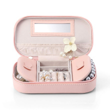 Super Journeying Travel Accessories Jewelry Box Bag Girls Gift Box Packing With Fleece Inside